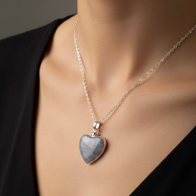 Jasper Pendant - 925 Sterling Silver